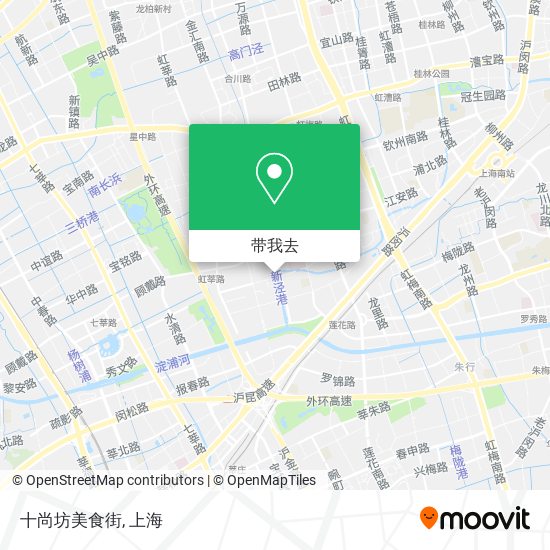 十尚坊美食街地图