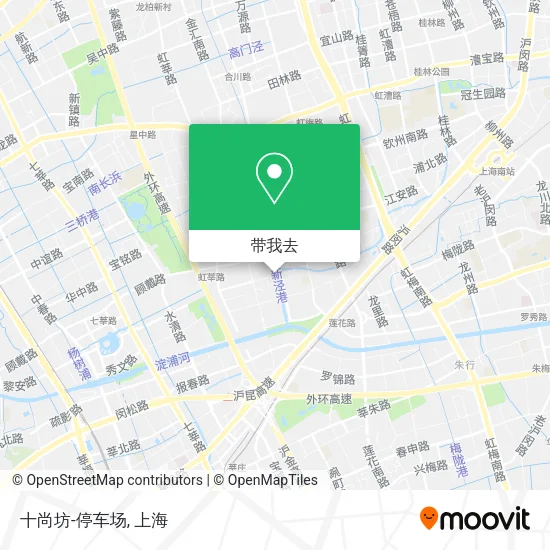 十尚坊-停车场地图