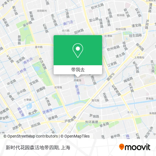 新时代花园森活地带四期地图