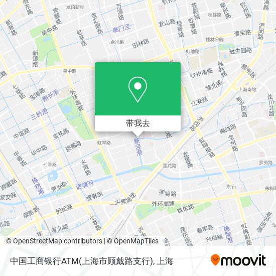 中国工商银行ATM(上海市顾戴路支行)地图
