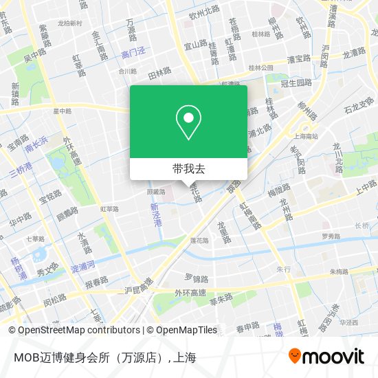 MOB迈博健身会所（万源店）地图