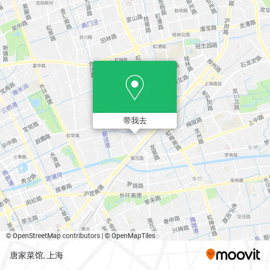 唐家菜馆地图
