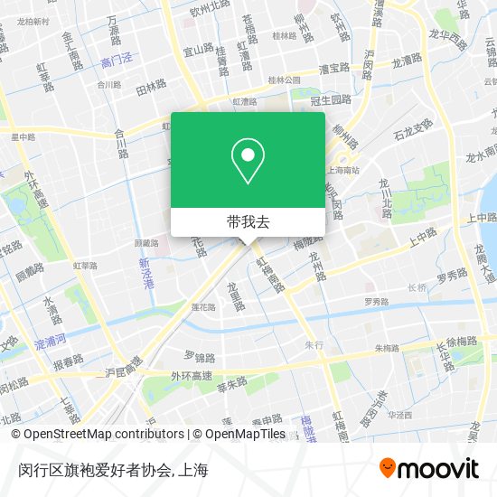 闵行区旗袍爱好者协会地图