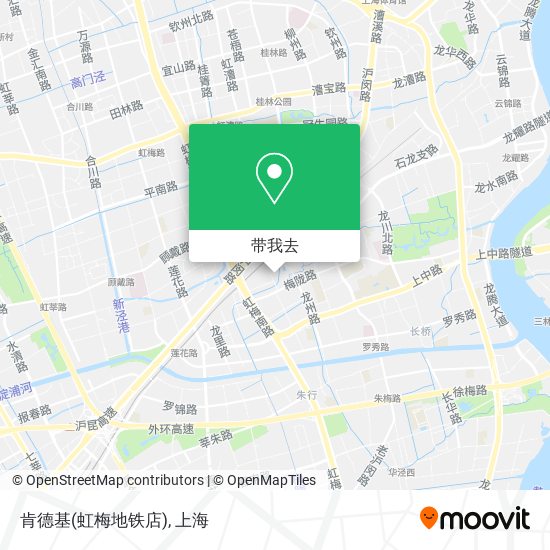 肯德基(虹梅地铁店)地图