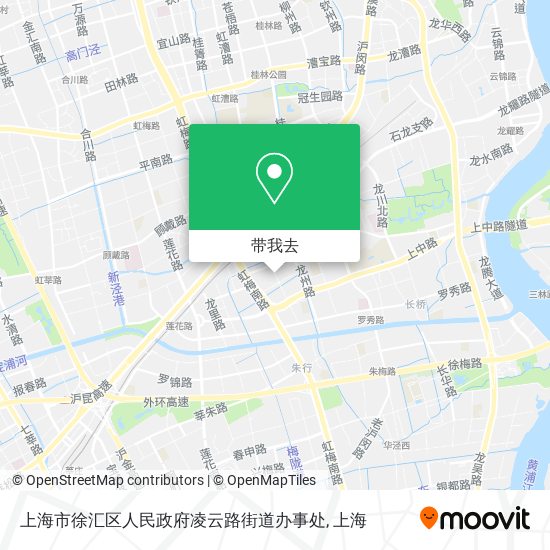 上海市徐汇区人民政府凌云路街道办事处地图