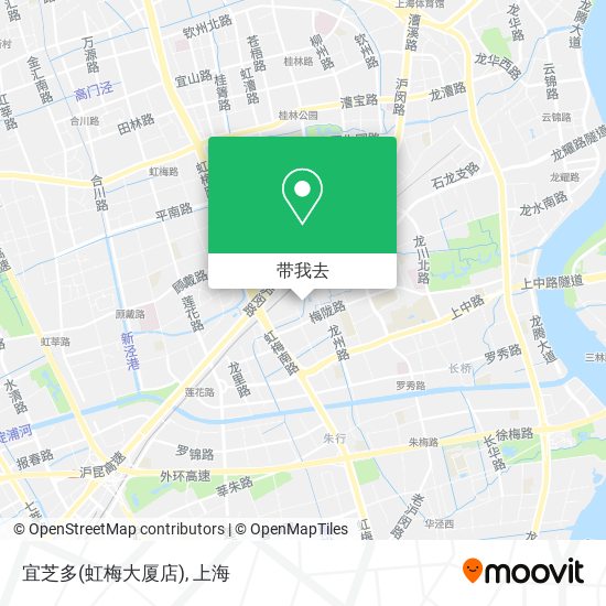 宜芝多(虹梅大厦店)地图
