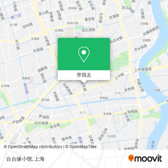 台台缘小馆地图
