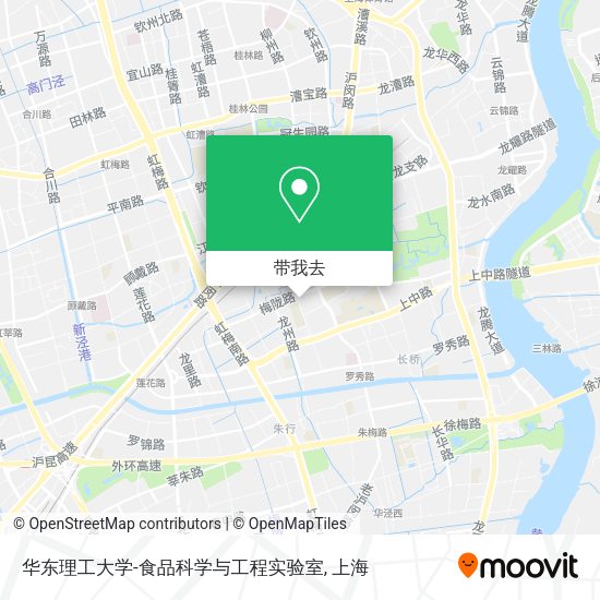 华东理工大学-食品科学与工程实验室地图