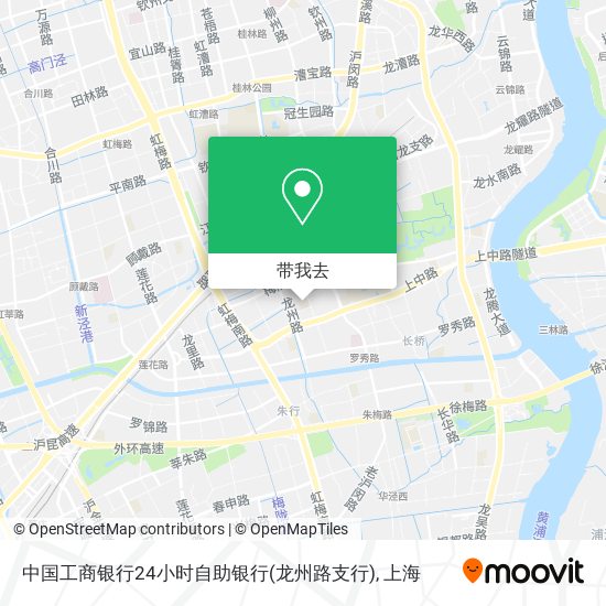 中国工商银行24小时自助银行(龙州路支行)地图