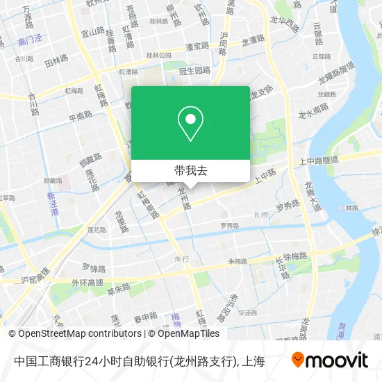 中国工商银行24小时自助银行(龙州路支行)地图