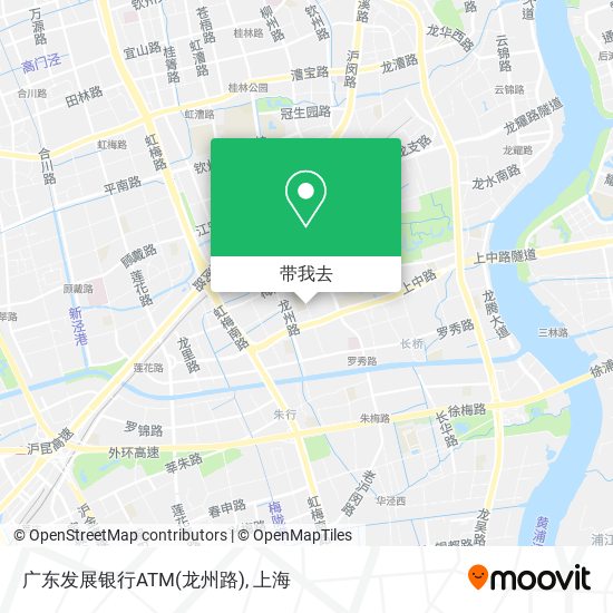 广东发展银行ATM(龙州路)地图