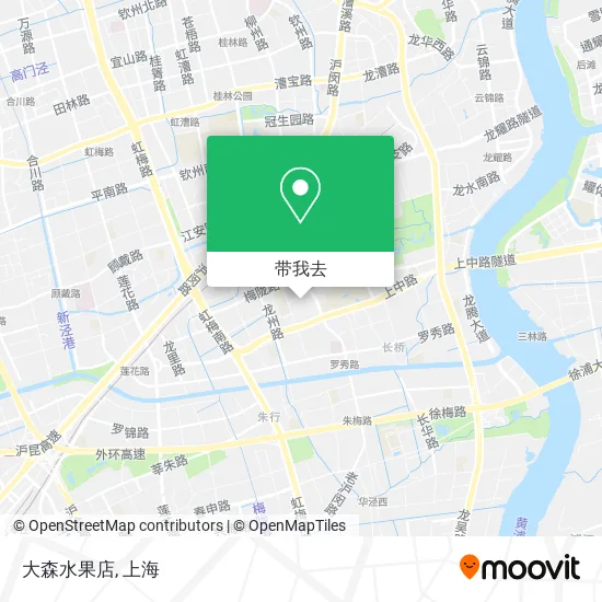 大森水果店地图