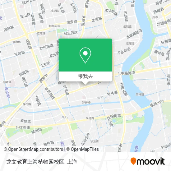 龙文教育上海植物园校区地图
