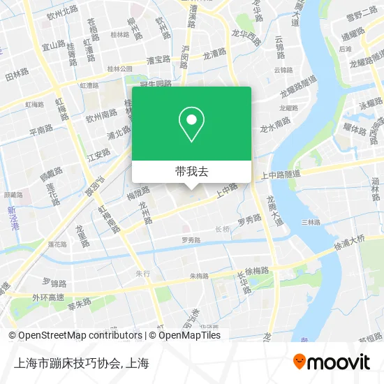 上海市蹦床技巧协会地图