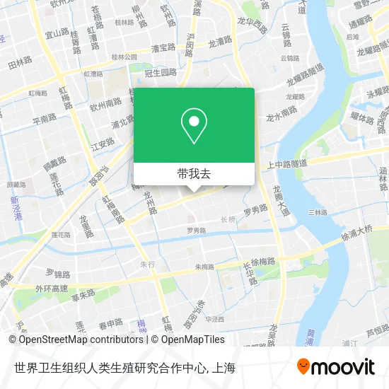 世界卫生组织人类生殖研究合作中心地图