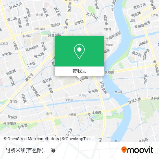 过桥米线(百色路)地图