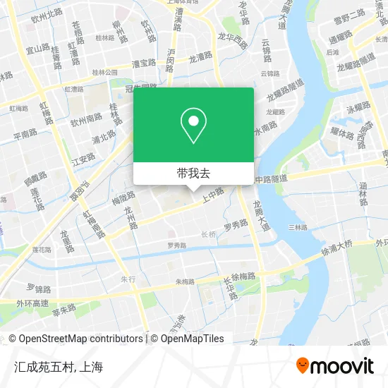 汇成苑五村地图