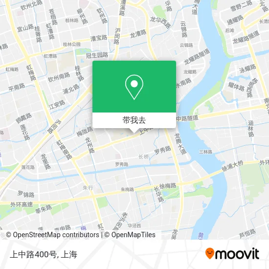 上中路400号地图