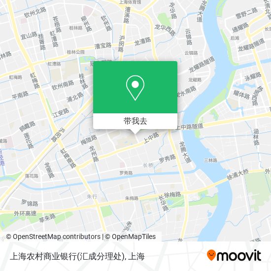上海农村商业银行(汇成分理处)地图