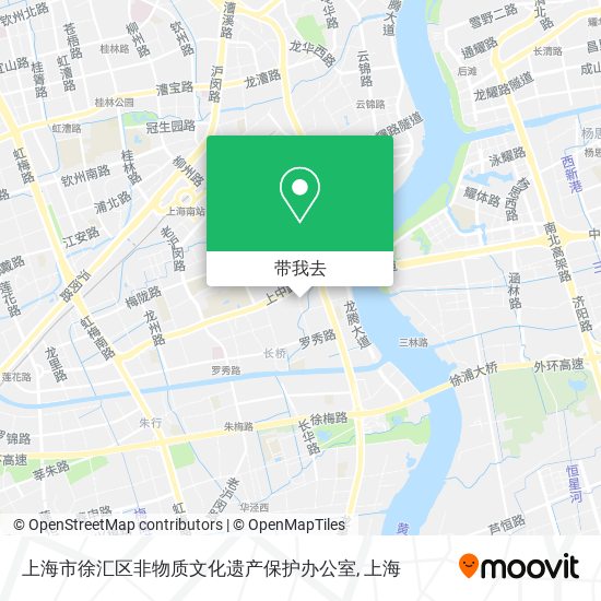 上海市徐汇区非物质文化遗产保护办公室地图