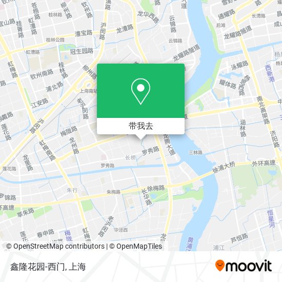 鑫隆花园-西门地图