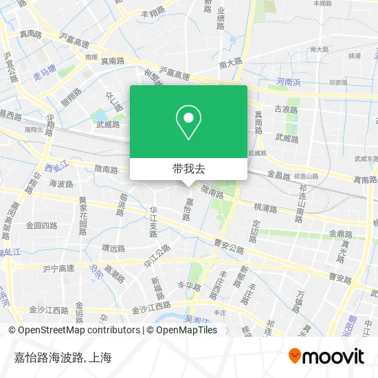 嘉怡路海波路地图