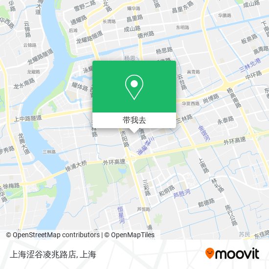上海涩谷凌兆路店地图