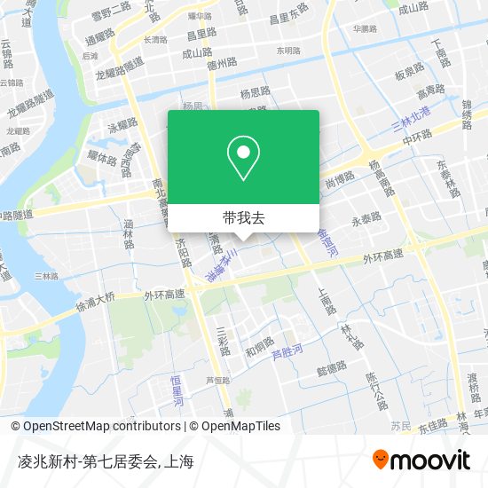 凌兆新村-第七居委会地图