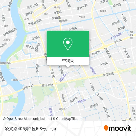 凌兆路405弄2幢5-8号地图
