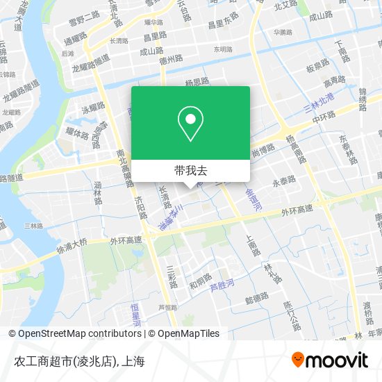 农工商超市(凌兆店)地图