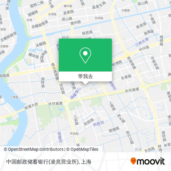 中国邮政储蓄银行(凌兆营业所)地图