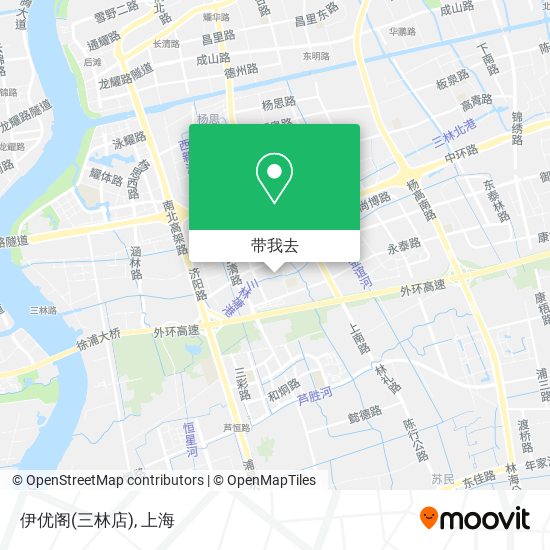 伊优阁(三林店)地图
