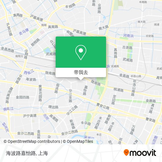 海波路嘉怡路地图