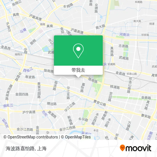 海波路嘉怡路地图
