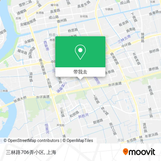 三林路706弄小区地图