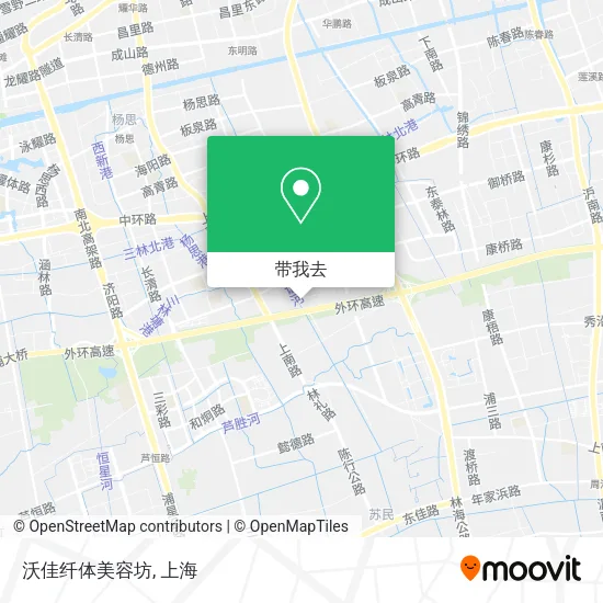 沃佳纤体美容坊地图