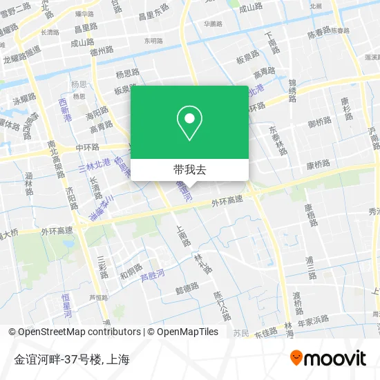 金谊河畔-37号楼地图