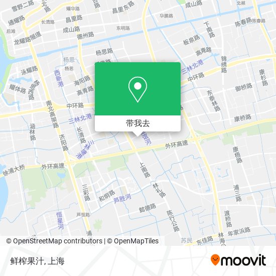 鲜榨果汁地图