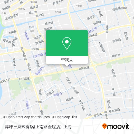 淳味王麻辣香锅(上南路金谊店)地图
