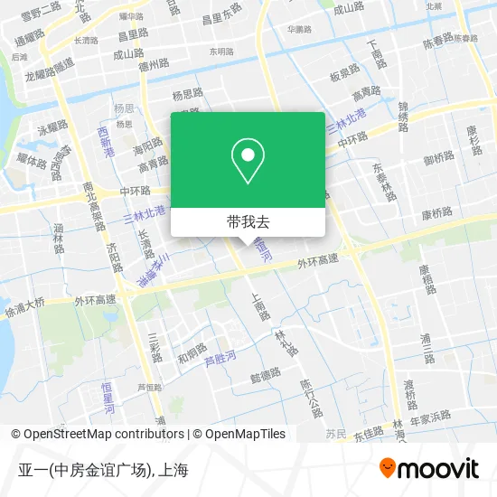 亚一(中房金谊广场)地图