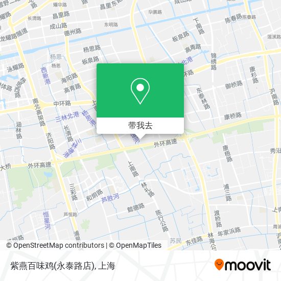 紫燕百味鸡(永泰路店)地图