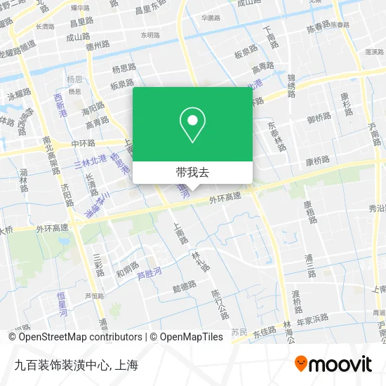 九百装饰装潢中心地图