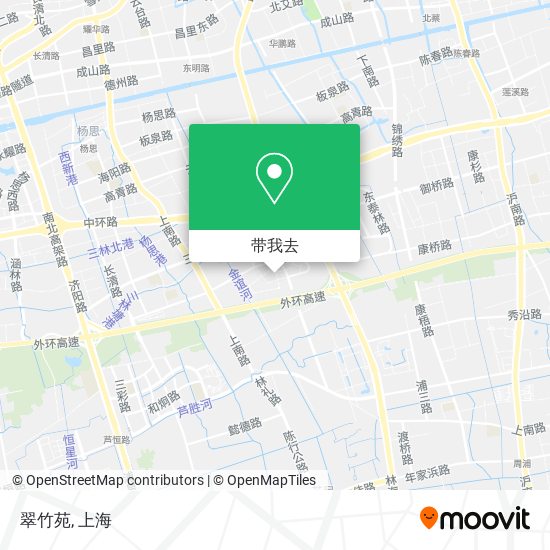 翠竹苑地图