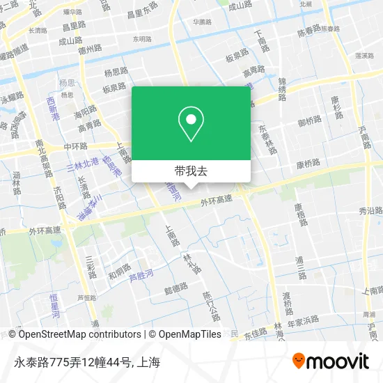 永泰路775弄12幢44号地图
