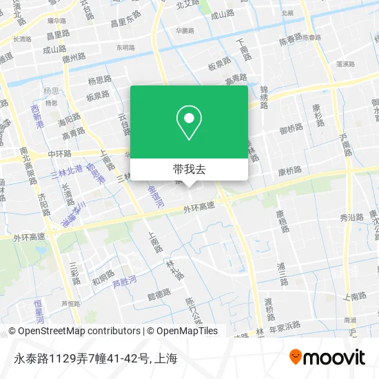 永泰路1129弄7幢41-42号地图