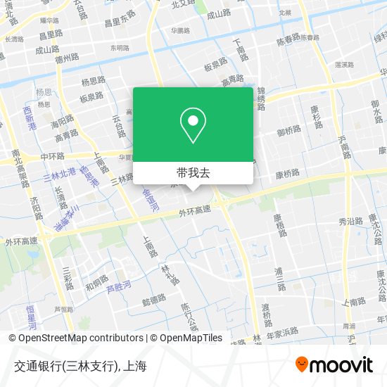 交通银行(三林支行)地图