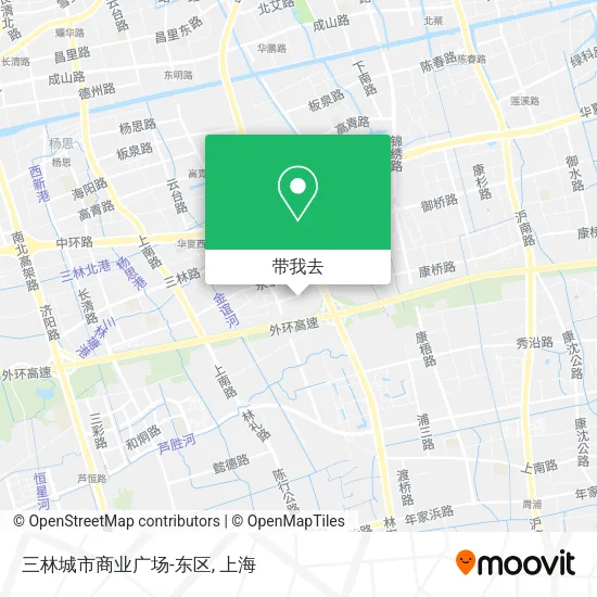 三林城市商业广场-东区地图