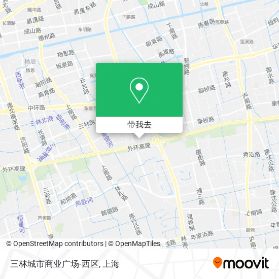 三林城市商业广场-西区地图
