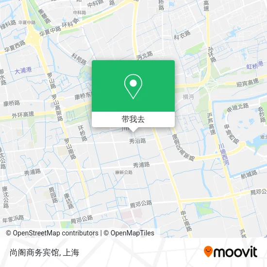 尚阁商务宾馆地图
