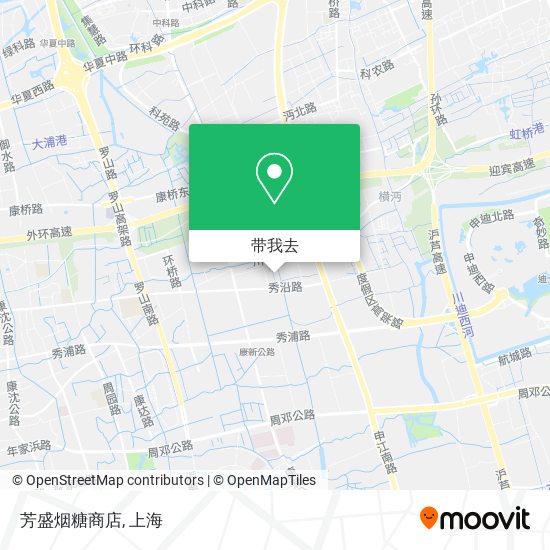 芳盛烟糖商店地图